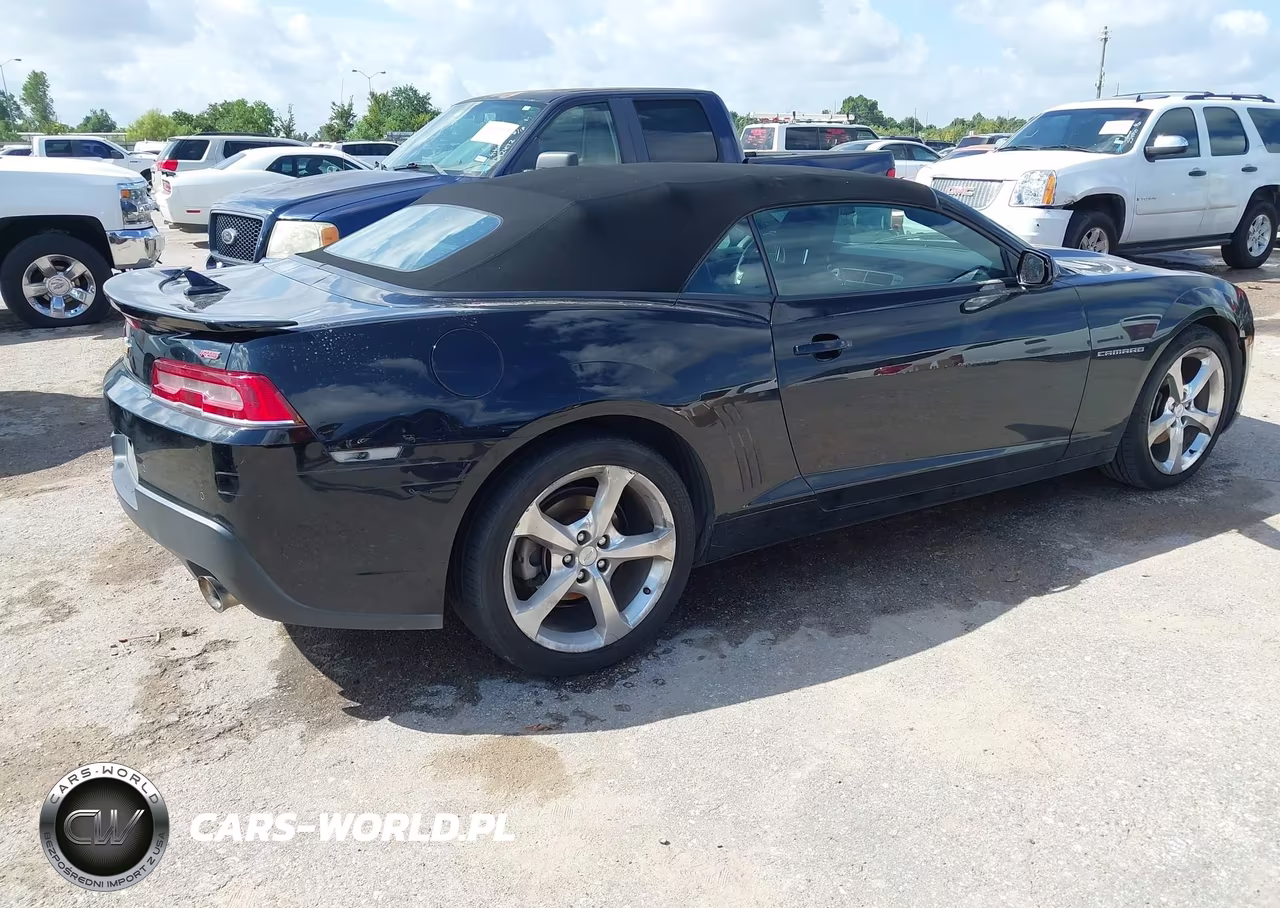 2015 Chevrolet Camaro 2Lt VIN:2G1FF3D35F9297398 - 4