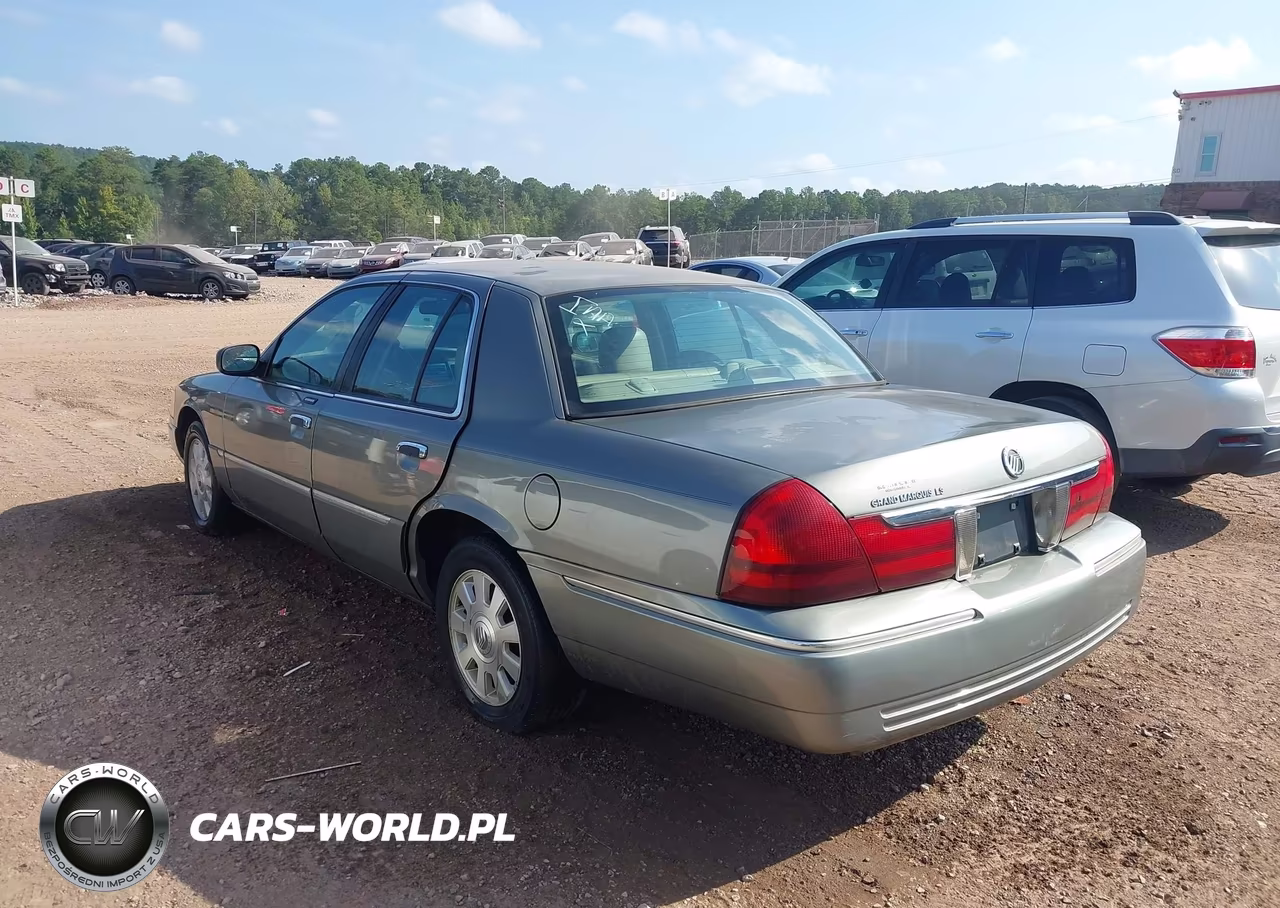 2003 Mercury Grand Marquis Ls VIN:2MEFM75W03X618461 - 3