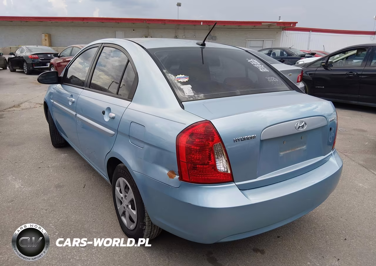 2008 Hyundai Accent Gls VIN:KMHCN46C48U240739 - 3