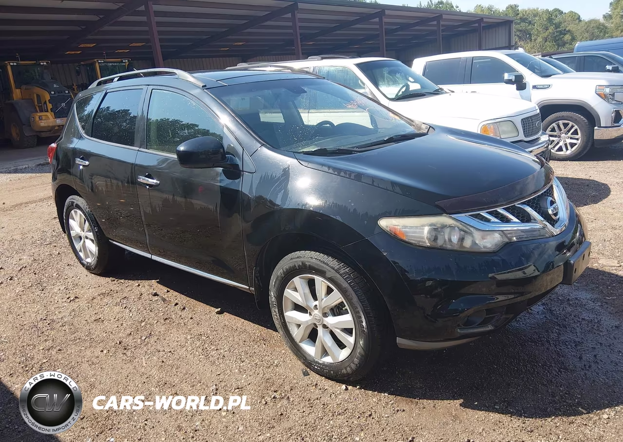 2014 Nissan Murano Sl VIN:JN8AZ1MU1EW420159 - 1