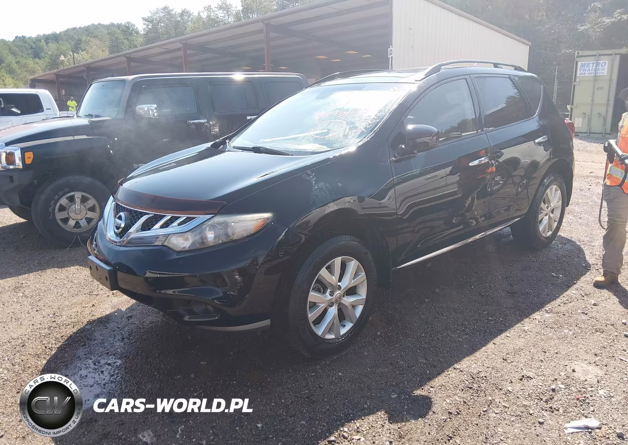 2014 Nissan Murano Sl VIN:JN8AZ1MU1EW420159 - 2