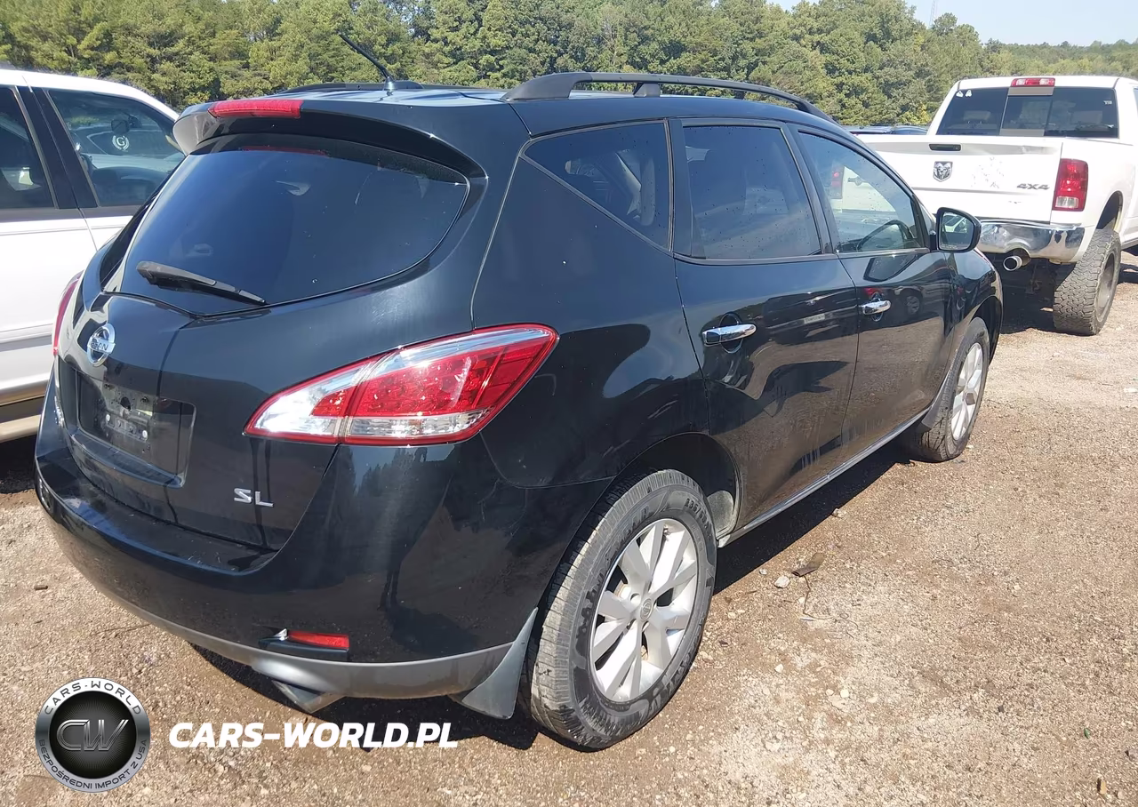 2014 Nissan Murano Sl VIN:JN8AZ1MU1EW420159 - 4