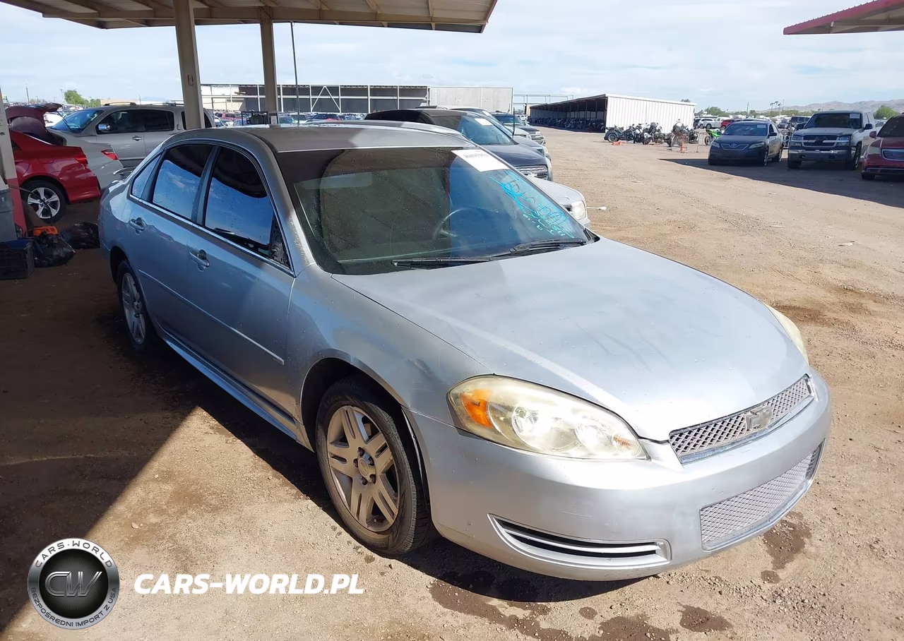2012 Chevrolet Impala Lt VIN:2G1WB5E39C1115735 - 1