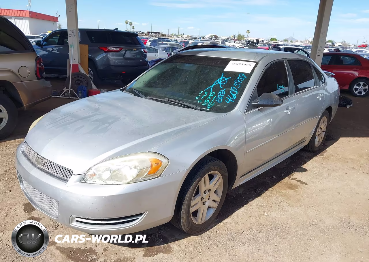 2012 Chevrolet Impala Lt VIN:2G1WB5E39C1115735 - 2