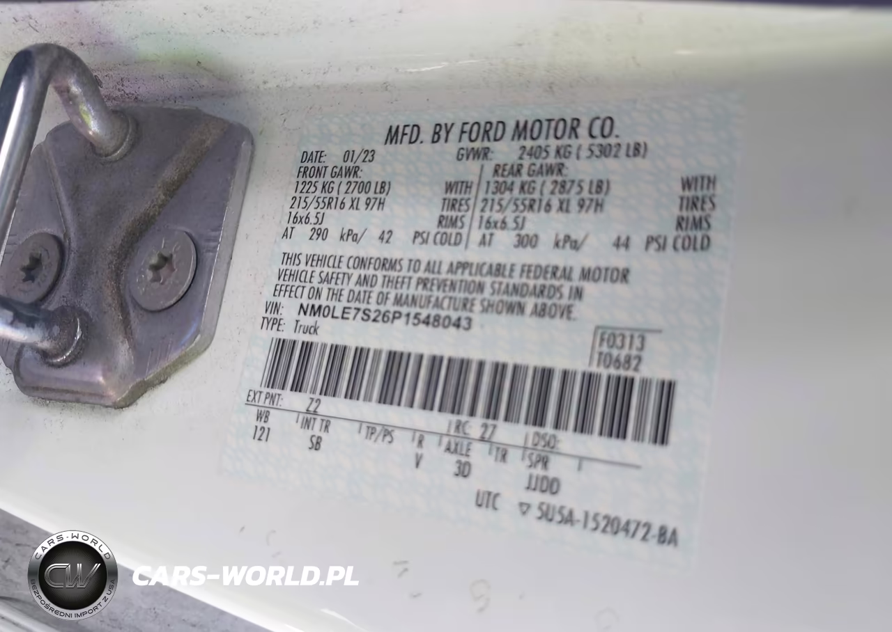 2023 Ford Transit Connect Xl VIN:NM0LE7S26P1548043 - 9