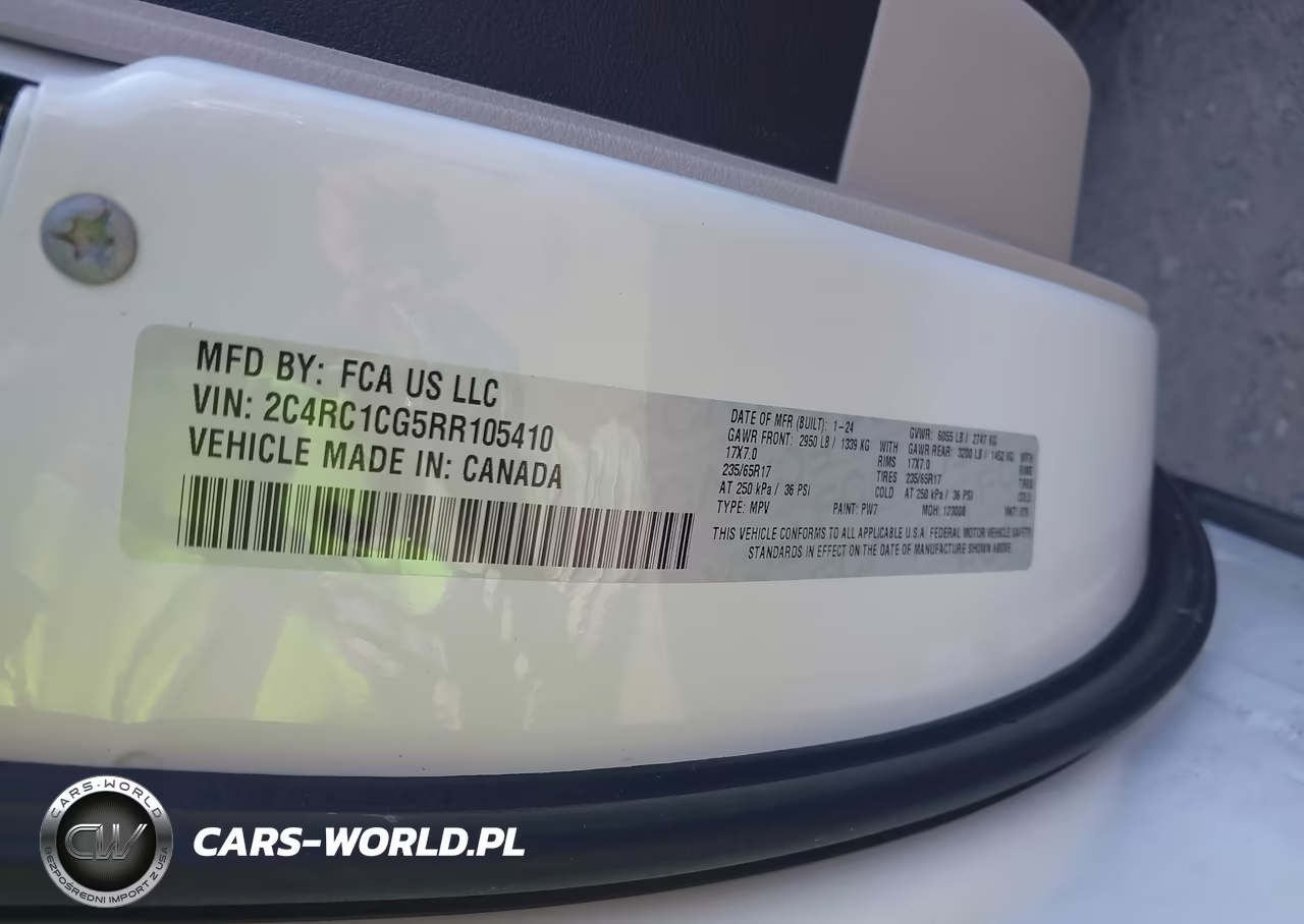 2024 Chrysler Voyager Lx VIN:2C4RC1CG5RR105410 - 9