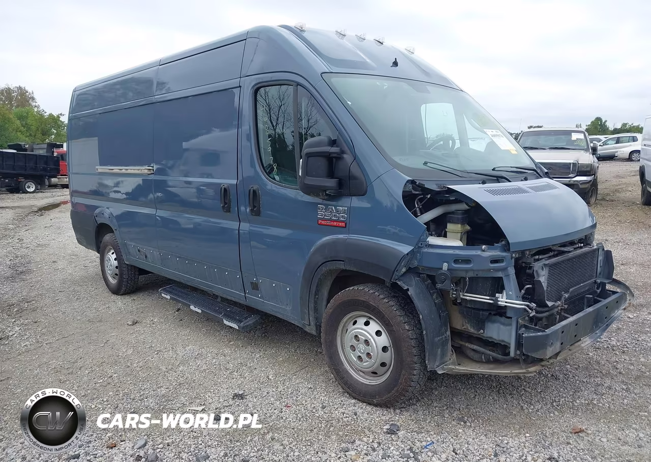 2019 Ram Promaster 3500 Cargo Van High Roof 159 Wb Ext VIN:3C6URVJG8KE564433 - 1