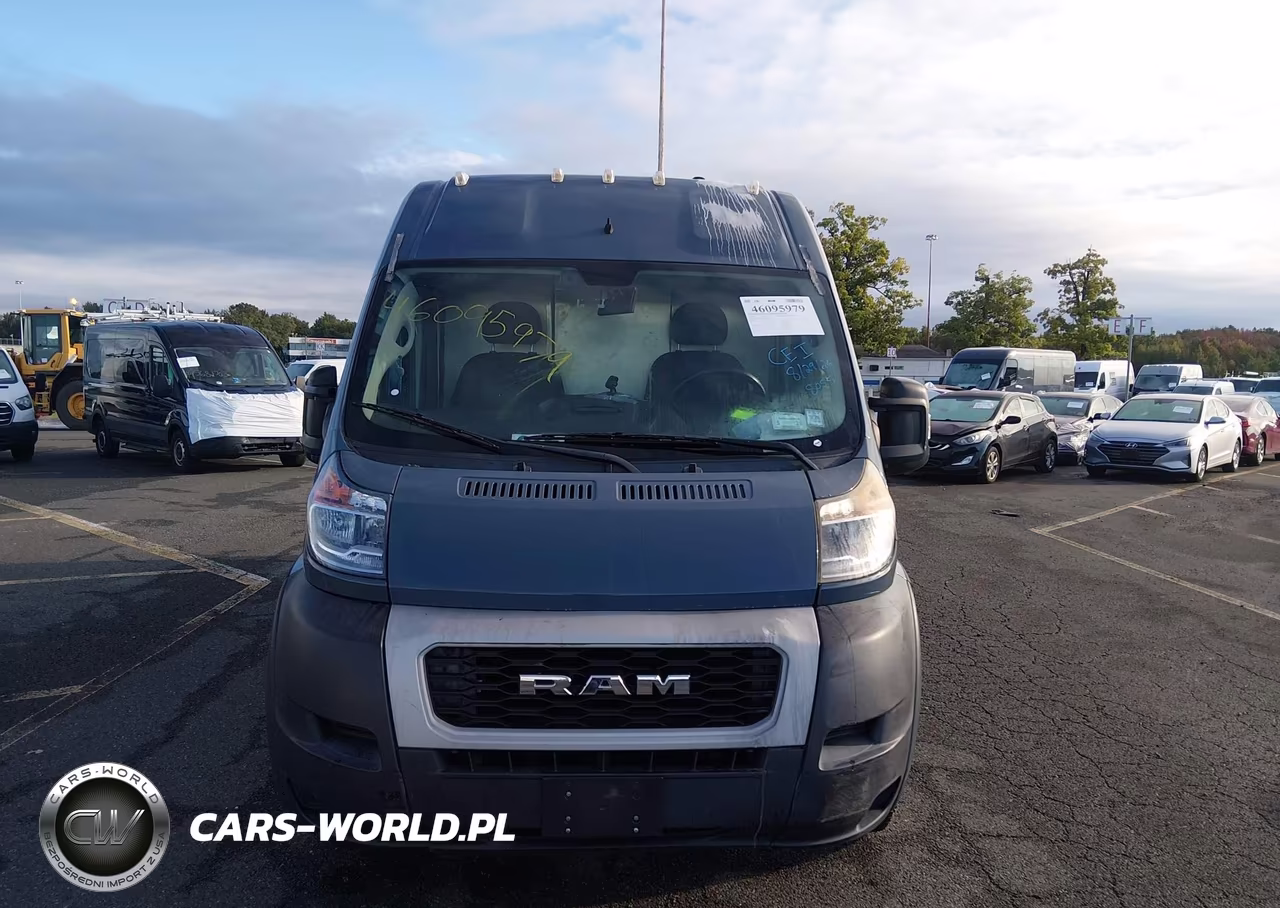 2019 Ram Promaster 3500 Cargo Van High Roof 159 Wb Ext VIN:3C6URVJG5KE558055 - 12