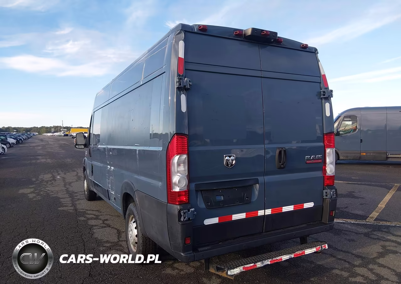 2019 Ram Promaster 3500 Cargo Van High Roof 159 Wb Ext VIN:3C6URVJG5KE558055 - 3