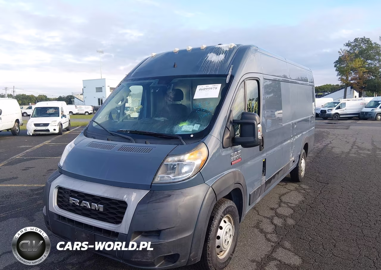 2019 Ram Promaster 3500 Cargo Van High Roof 159 Wb Ext VIN:3C6URVJG5KE558055 - 6