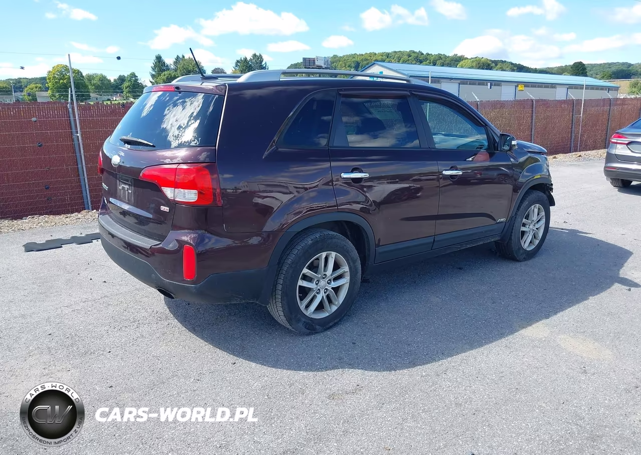 2014 Kia Sorento Lx VIN:5XYKTDA61EG449666 - 4