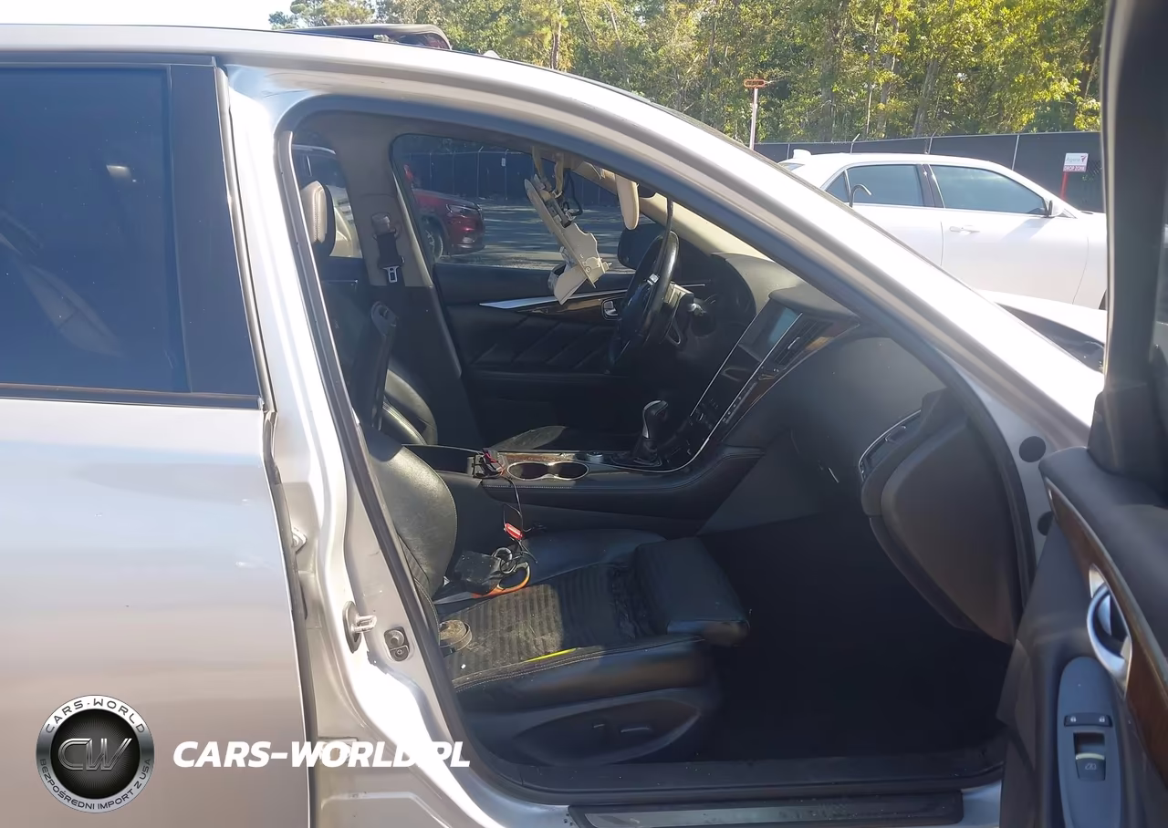 2014 Infiniti Q50 Sport VIN:JN1BV7AR7EM698626 - 5