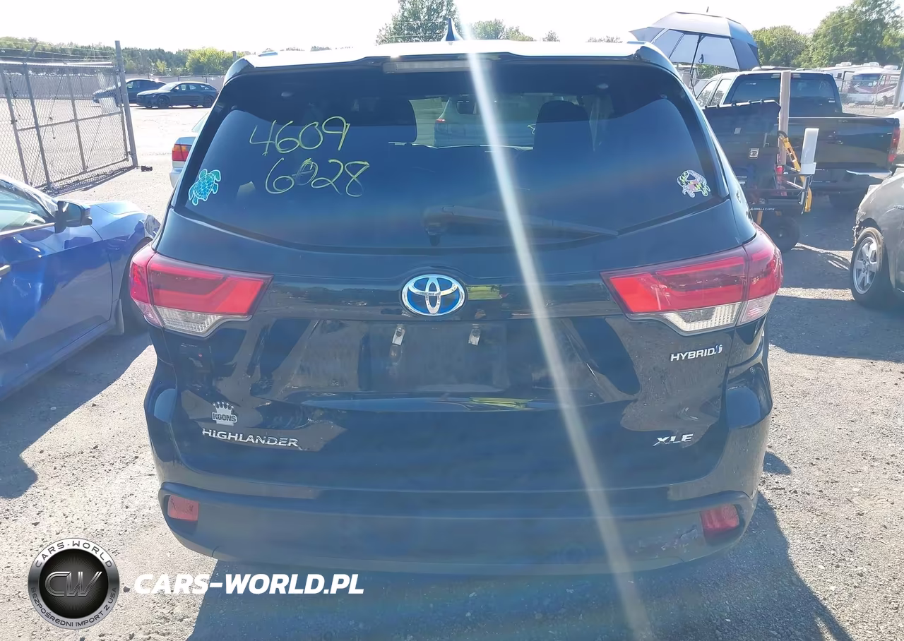 2017 Toyota Highlander Hybrid Xle VIN:5TDJGRFH8HS024735 - 17