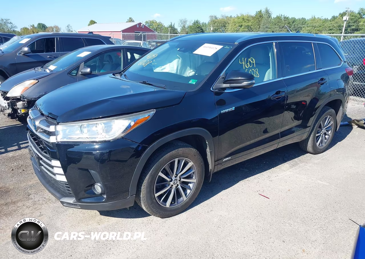 2017 Toyota Highlander Hybrid Xle VIN:5TDJGRFH8HS024735 - 2