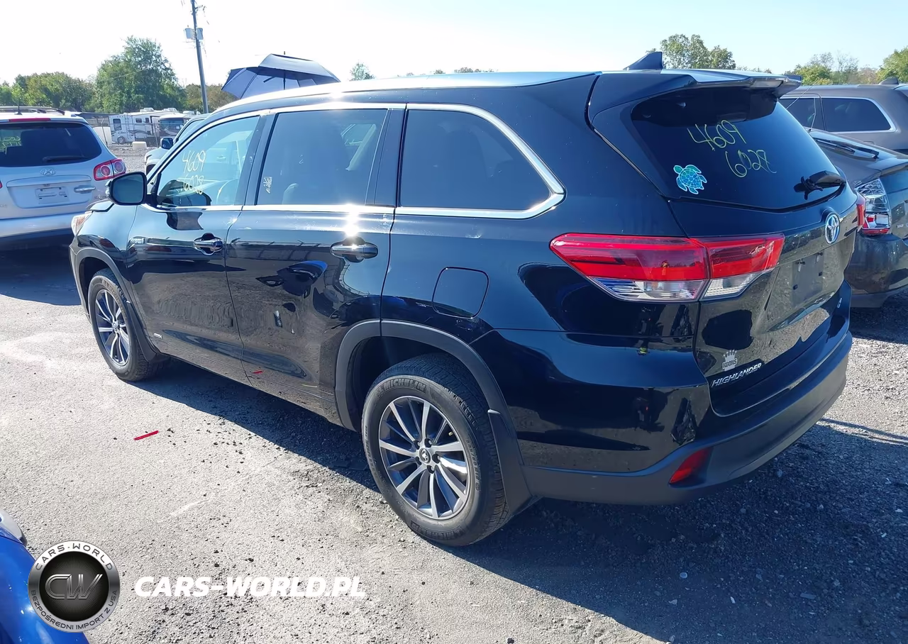 2017 Toyota Highlander Hybrid Xle VIN:5TDJGRFH8HS024735 - 3