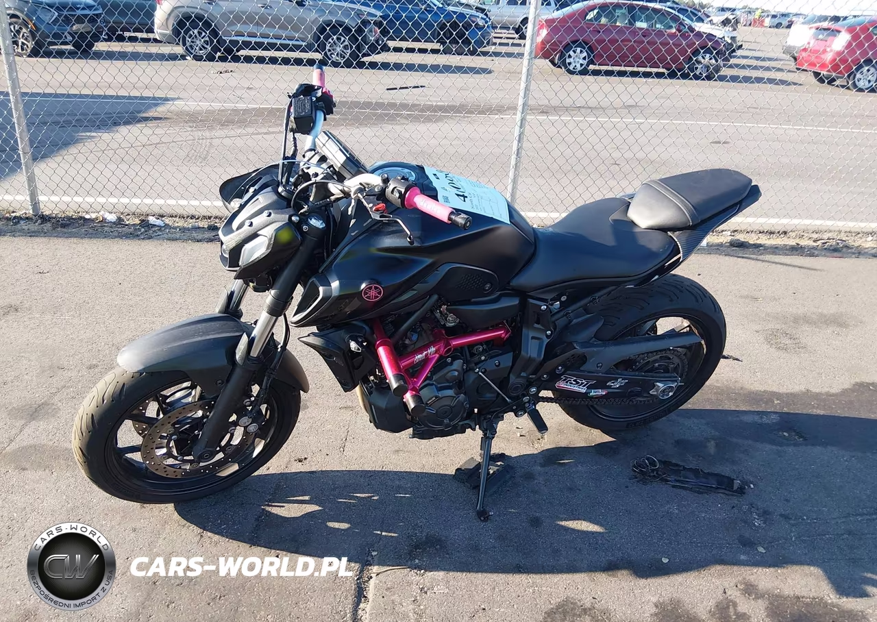 2022 Yamaha Mt07 VIN:JYARM32E7NA005554 - 13