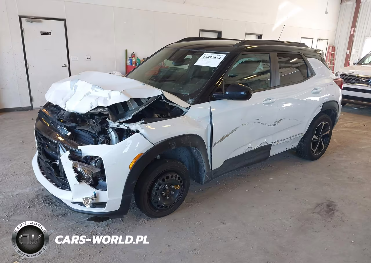 2021 Chevrolet Trailblazer Fwd Rs VIN:KL79MTSL3MB020089 - 2