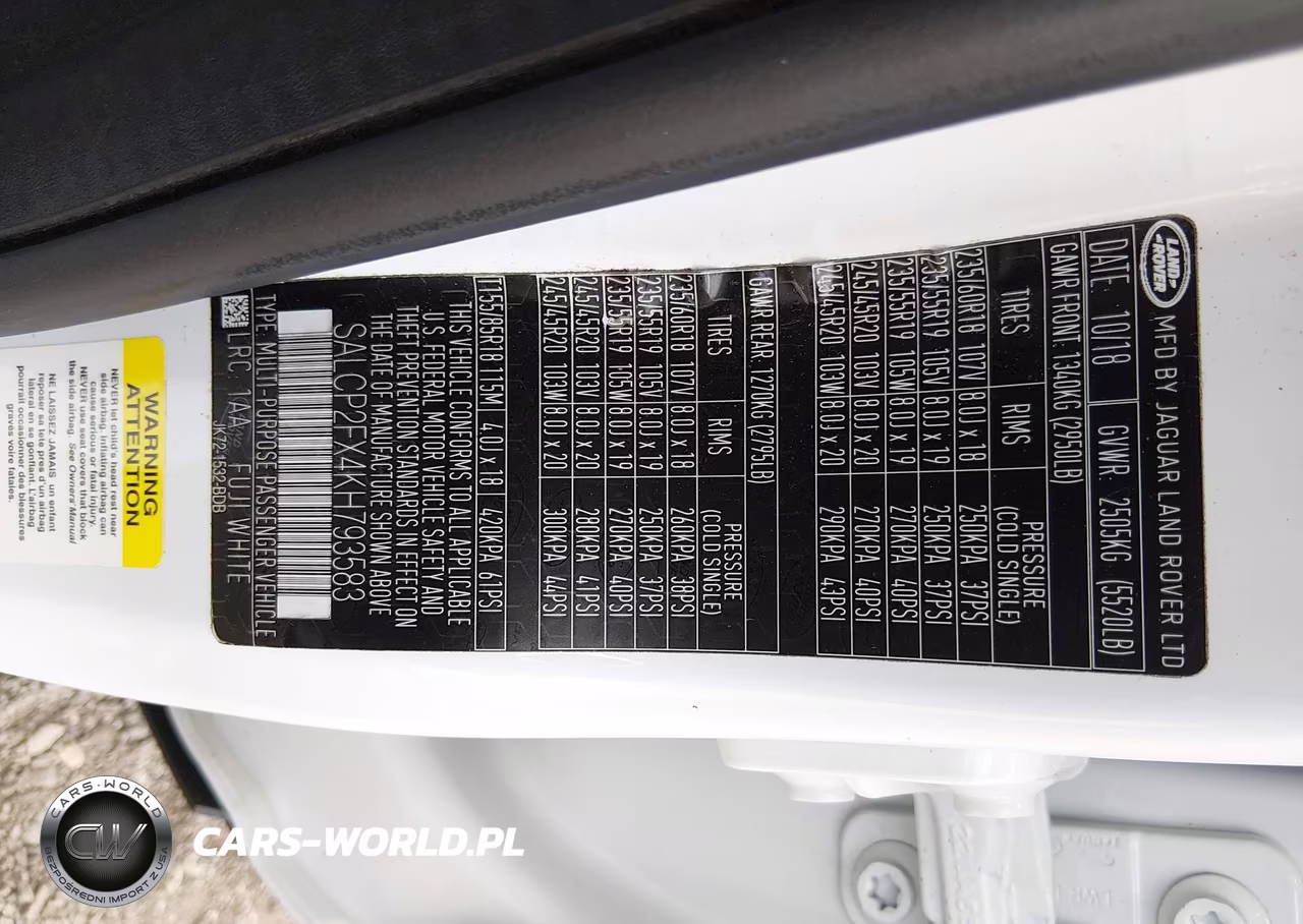 2019 Land Rover Discovery Sport Se VIN:SALCP2FX4KH793583 - 9