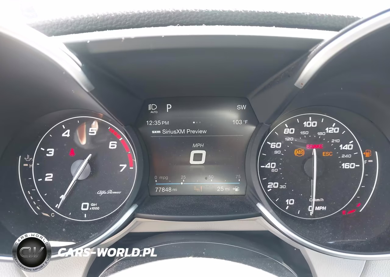 2019 Alfa Romeo Giulia Ti Sport Rwd VIN:ZARFAMBN3K7603385 - 7