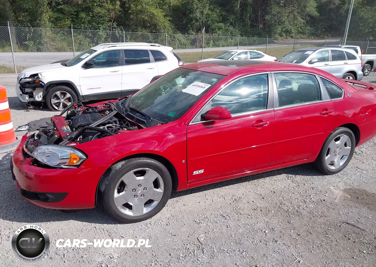 2008 Chevrolet Impala Ss VIN:2G1WD58C781336036 - 2