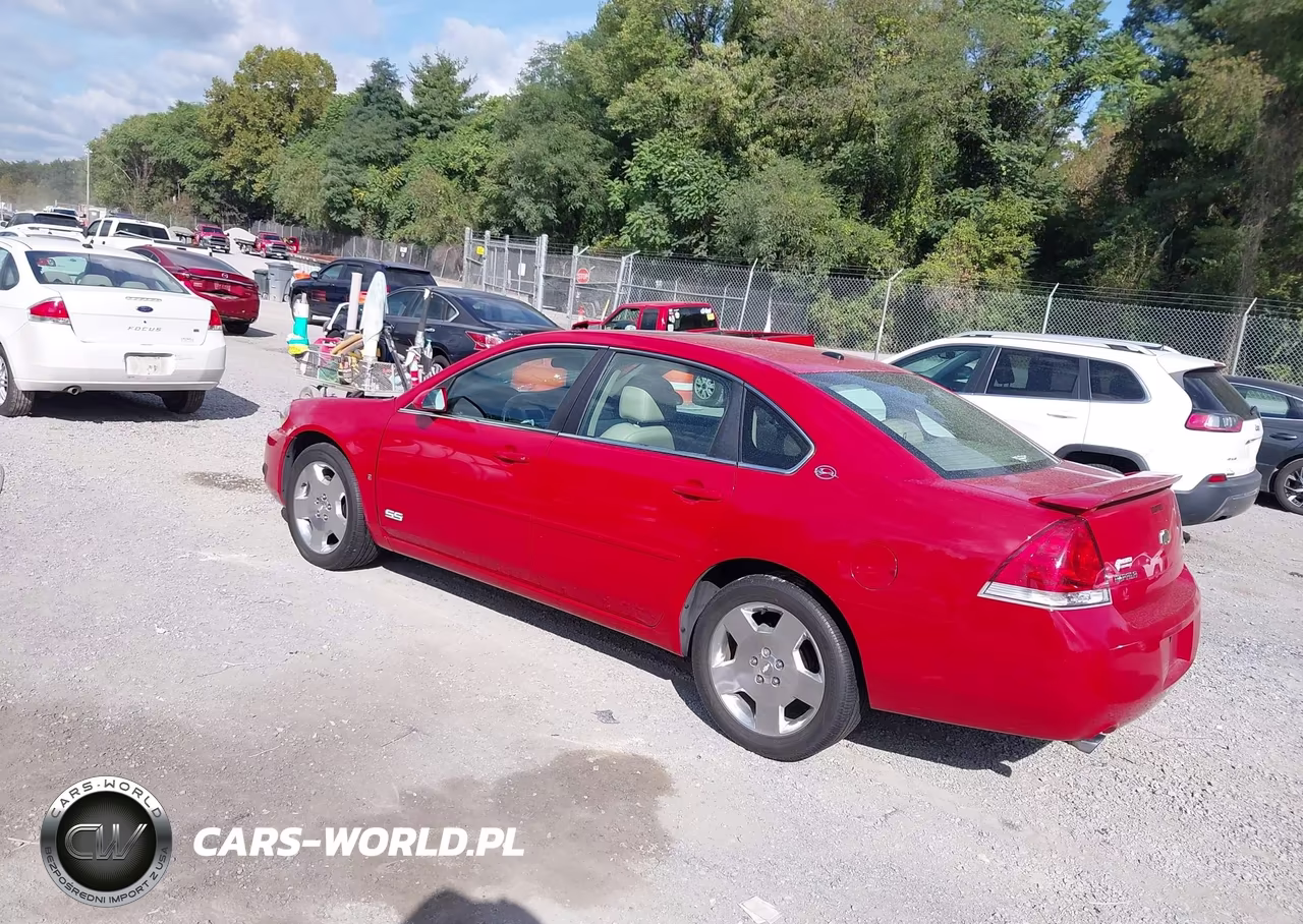 2008 Chevrolet Impala Ss VIN:2G1WD58C781336036 - 3