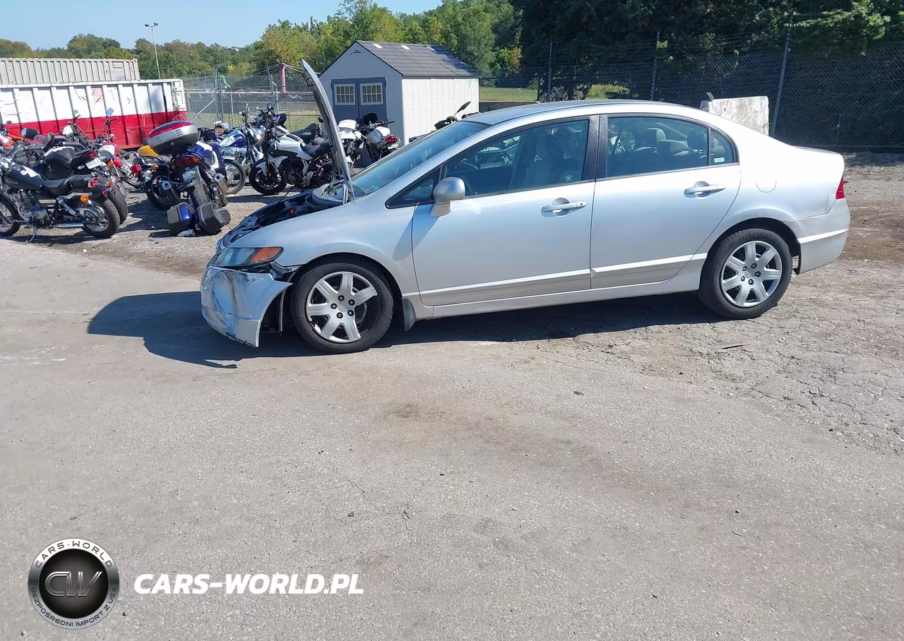 2008 Honda Civic Lx VIN:2HGFA16508H319455 - 2