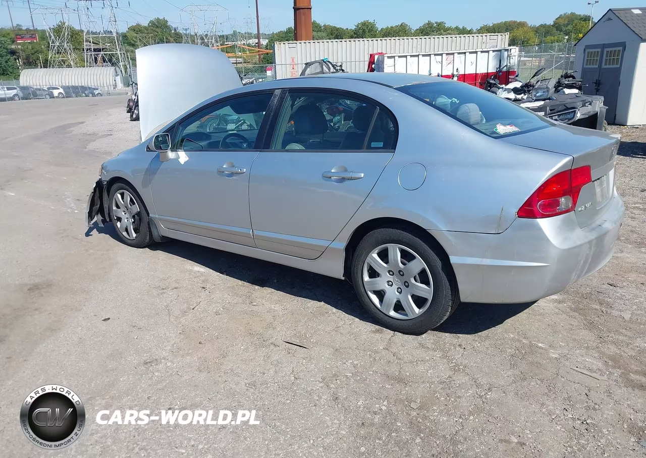 2008 Honda Civic Lx VIN:2HGFA16508H319455 - 3