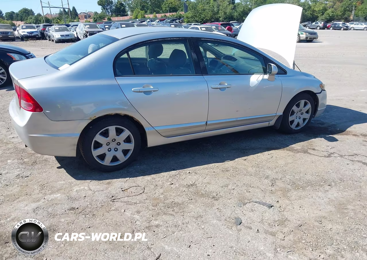 2008 Honda Civic Lx VIN:2HGFA16508H319455 - 4