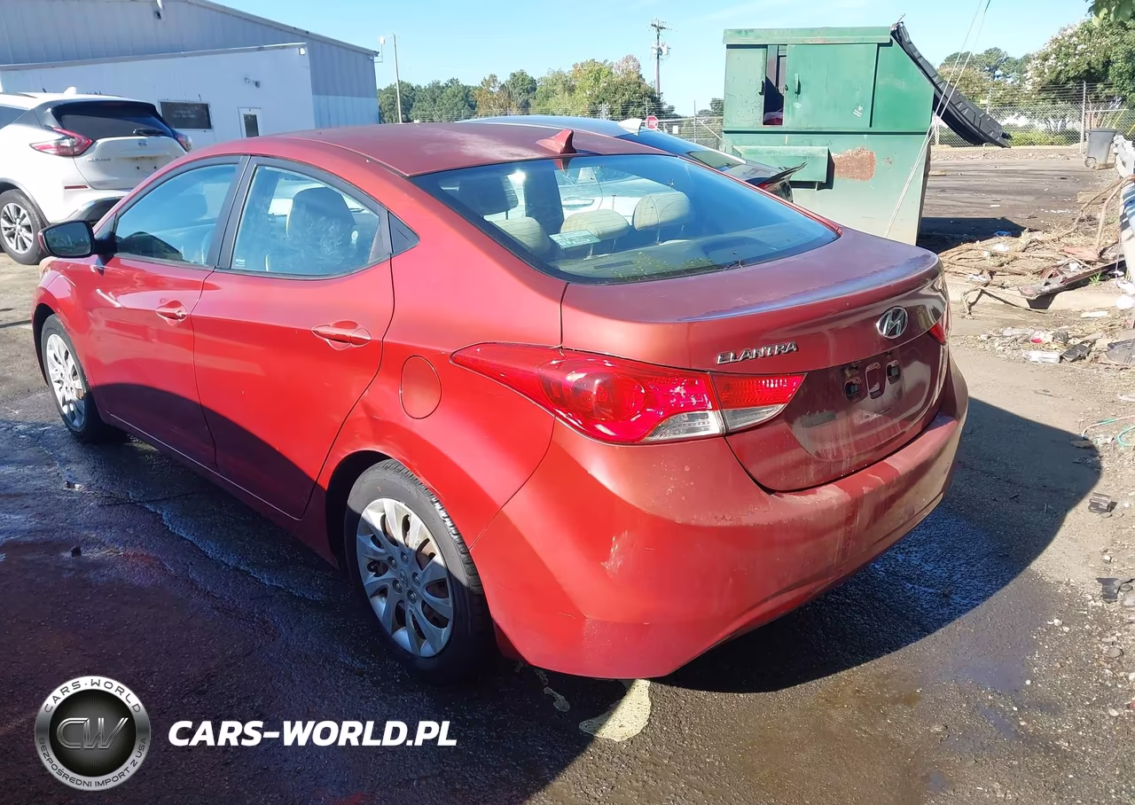 2012 Hyundai Elantra Gls (Ulsan Plant) VIN:KMHDH4AEXCU245618 - 3