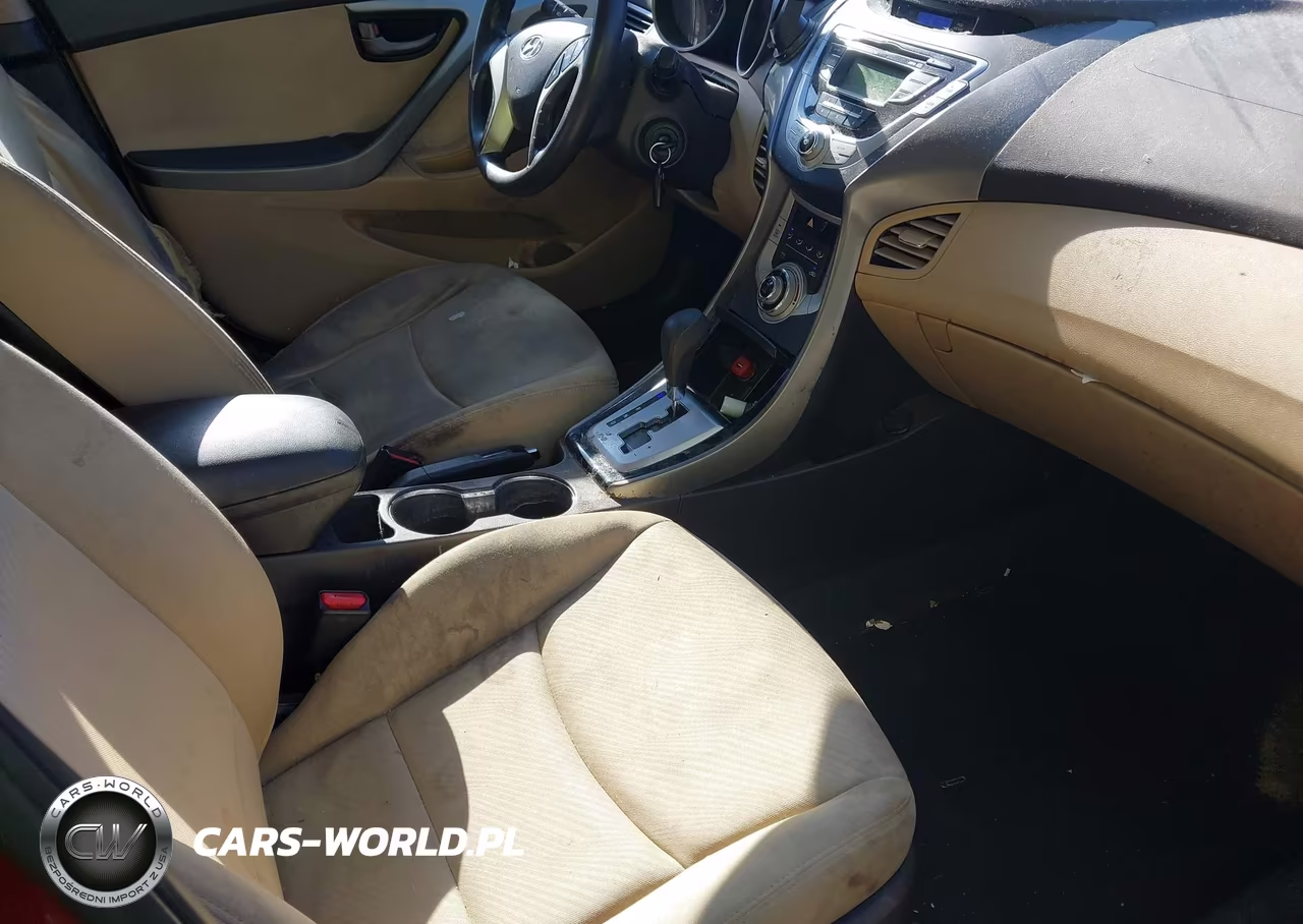 2012 Hyundai Elantra Gls (Ulsan Plant) VIN:KMHDH4AEXCU245618 - 5