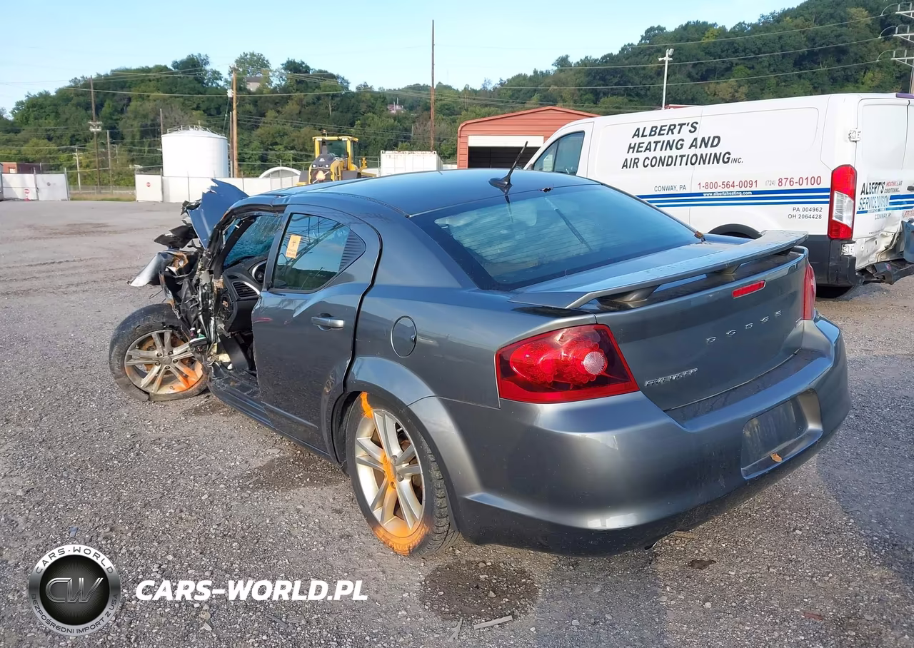 2012 Dodge Avenger Sxt Plus VIN:1C3CDZEG7CN309312 - 3