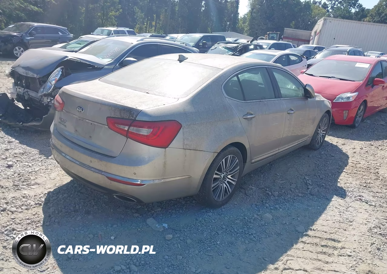 2014 Kia Cadenza Premium VIN:KNALN4D79E5133425 - 4