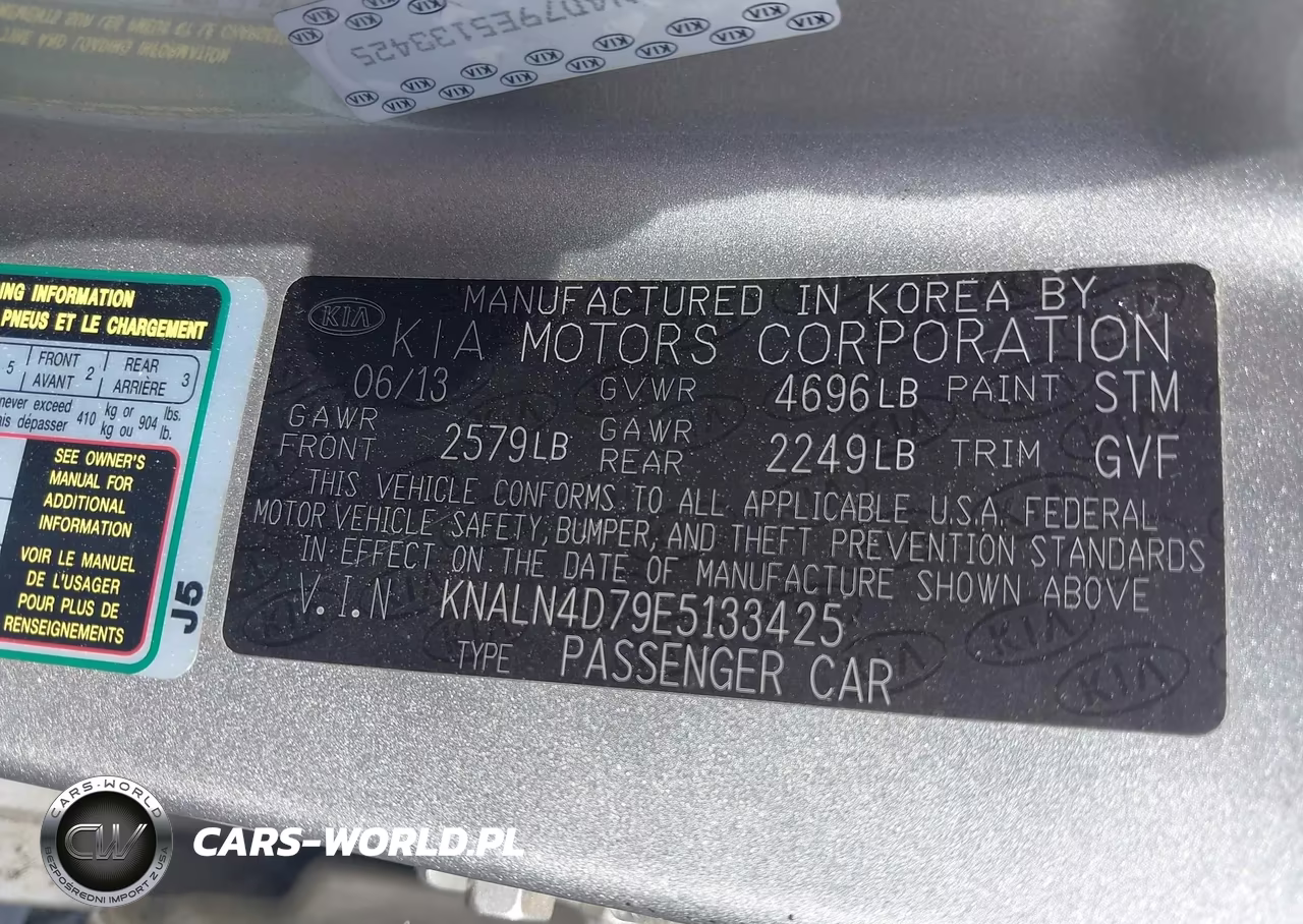 2014 Kia Cadenza Premium VIN:KNALN4D79E5133425 - 9