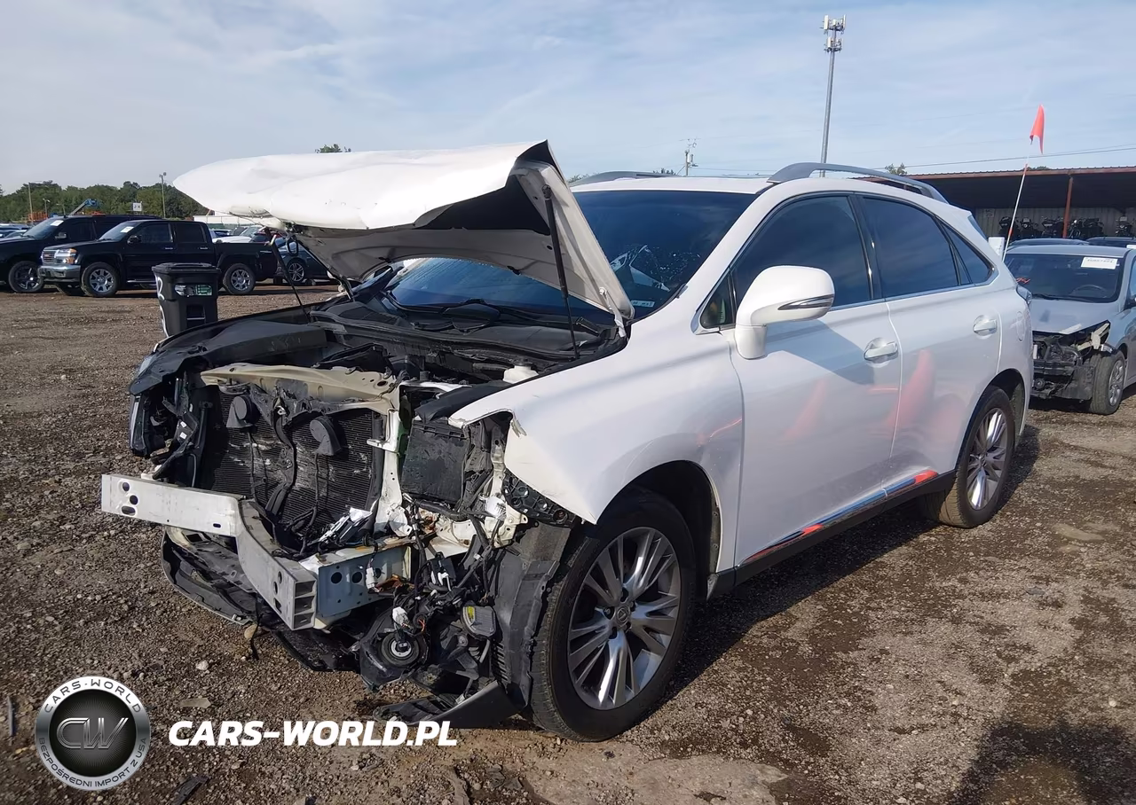 2013 Lexus Rx 350 VIN:2T2ZK1BA0DC098645 - 2