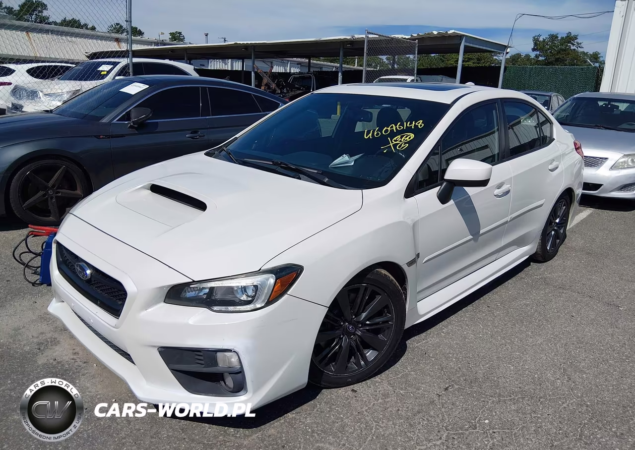 2015 Subaru Wrx Limited VIN:JF1VA1G64F8807687 - 2