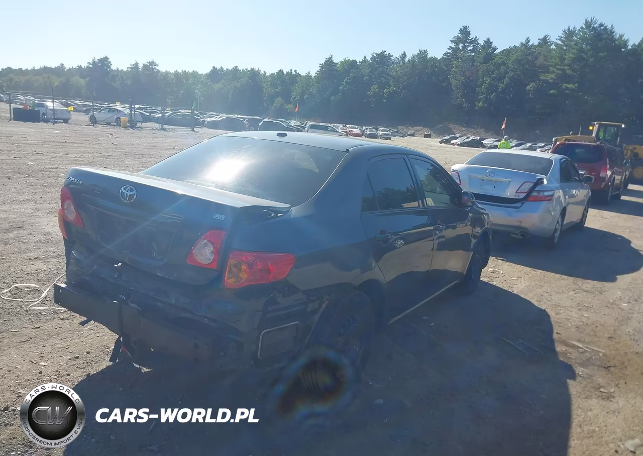 2009 Toyota Corolla Le VIN:1NXBU40E89Z051375 - 4