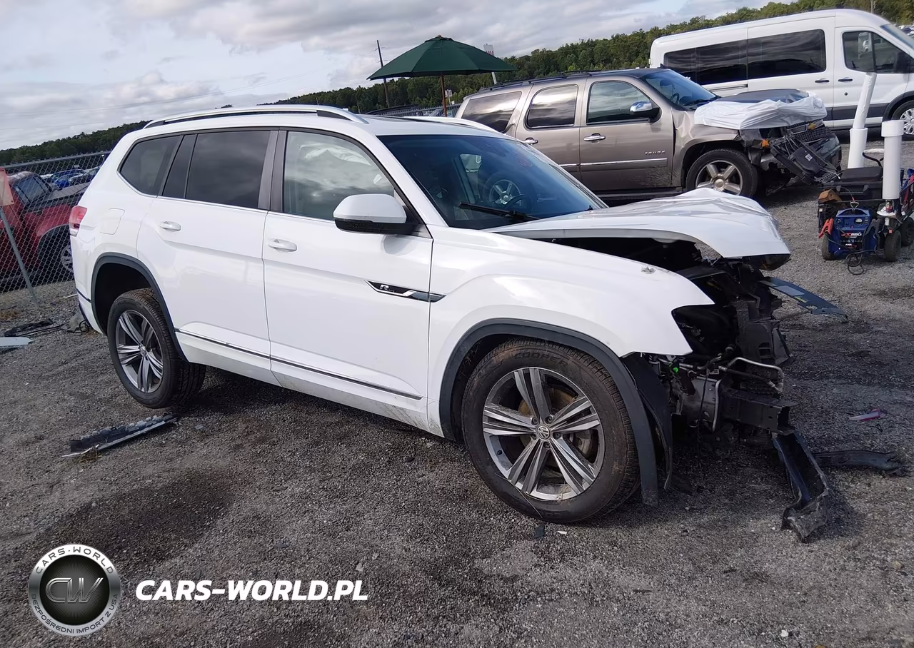 2019 Volkswagen Atlas 3.6L V6 Sel R-Line VIN:1V2RR2CA5KC524659 - 1