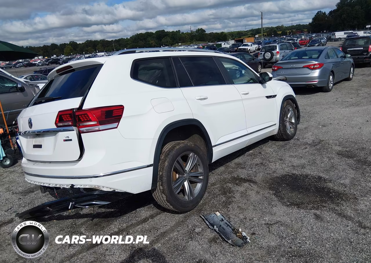 2019 Volkswagen Atlas 3.6L V6 Sel R-Line VIN:1V2RR2CA5KC524659 - 4