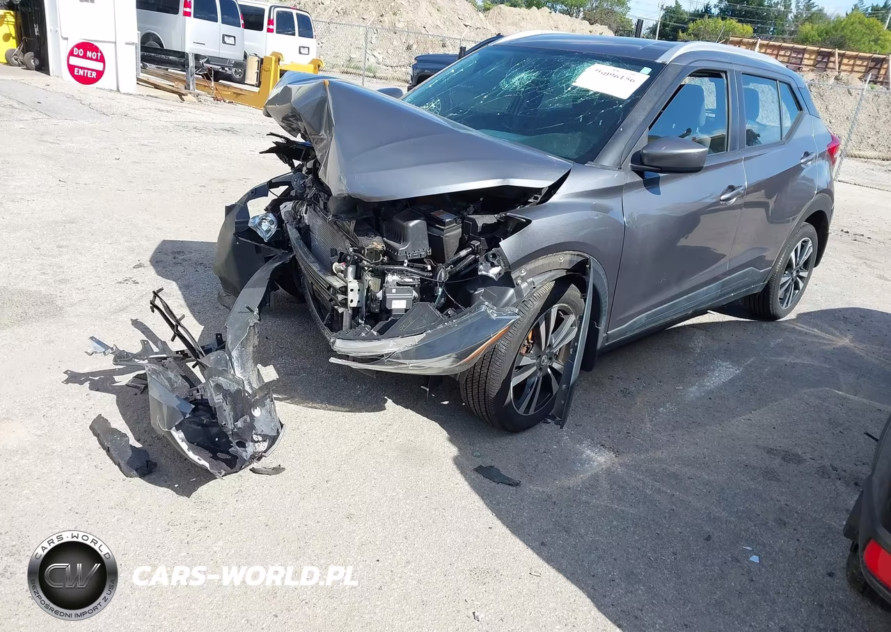 2019 Nissan Kicks Sv VIN:3N1CP5CU9KL512644 - 2