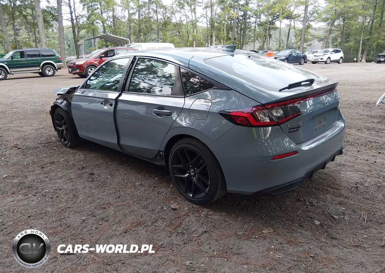 2022 Honda Civic Sport VIN:19XFL2H85NE009556 - 3