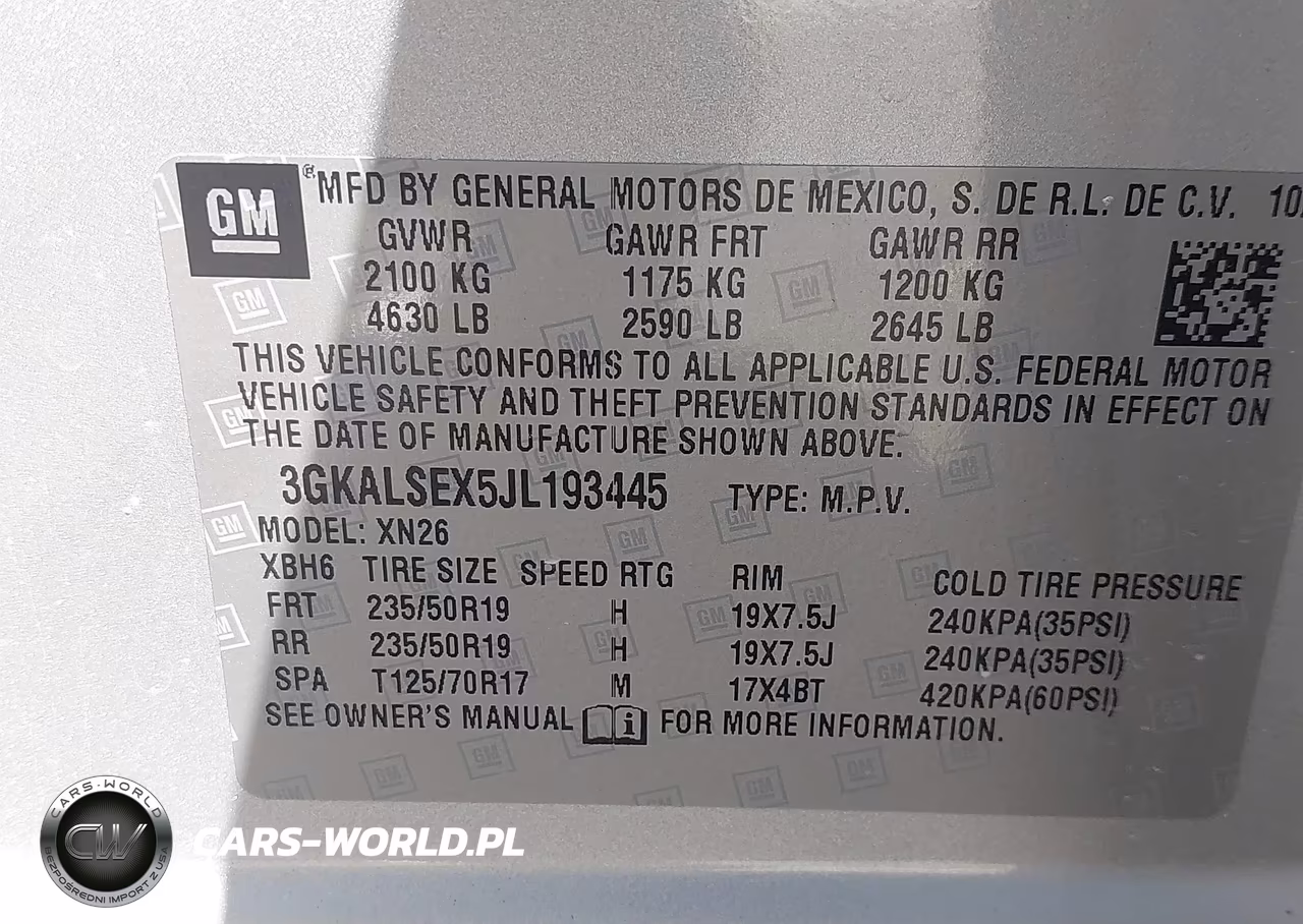 2018 GMC Terrain Denali VIN:3GKALSEX5JL193445 - 9