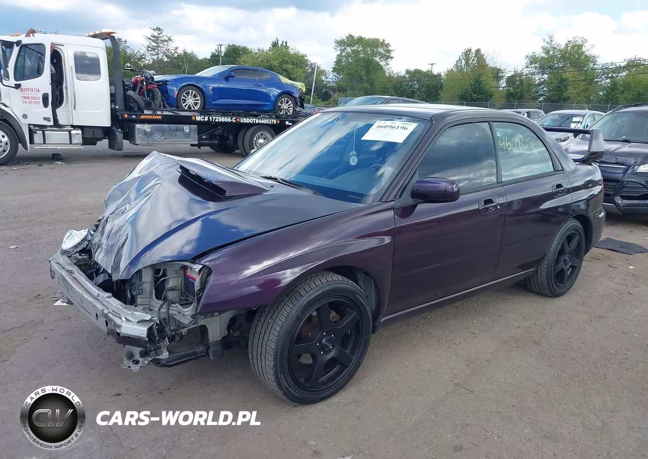 2005 Subaru Impreza 2.5Rs VIN:JF1GD67595H526164 - 2