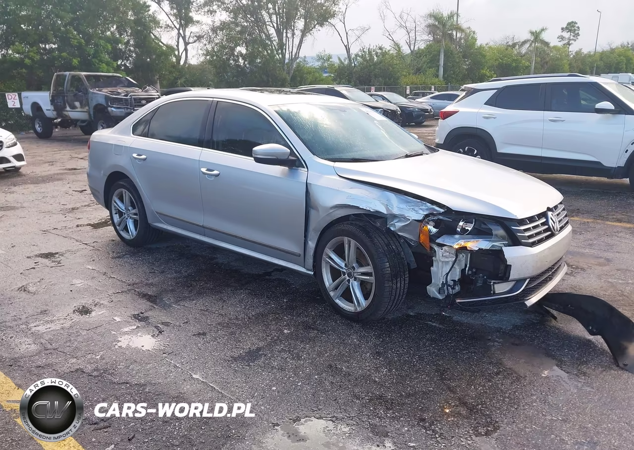 2015 Volkswagen Passat 2.0L Tdi Sel Premium