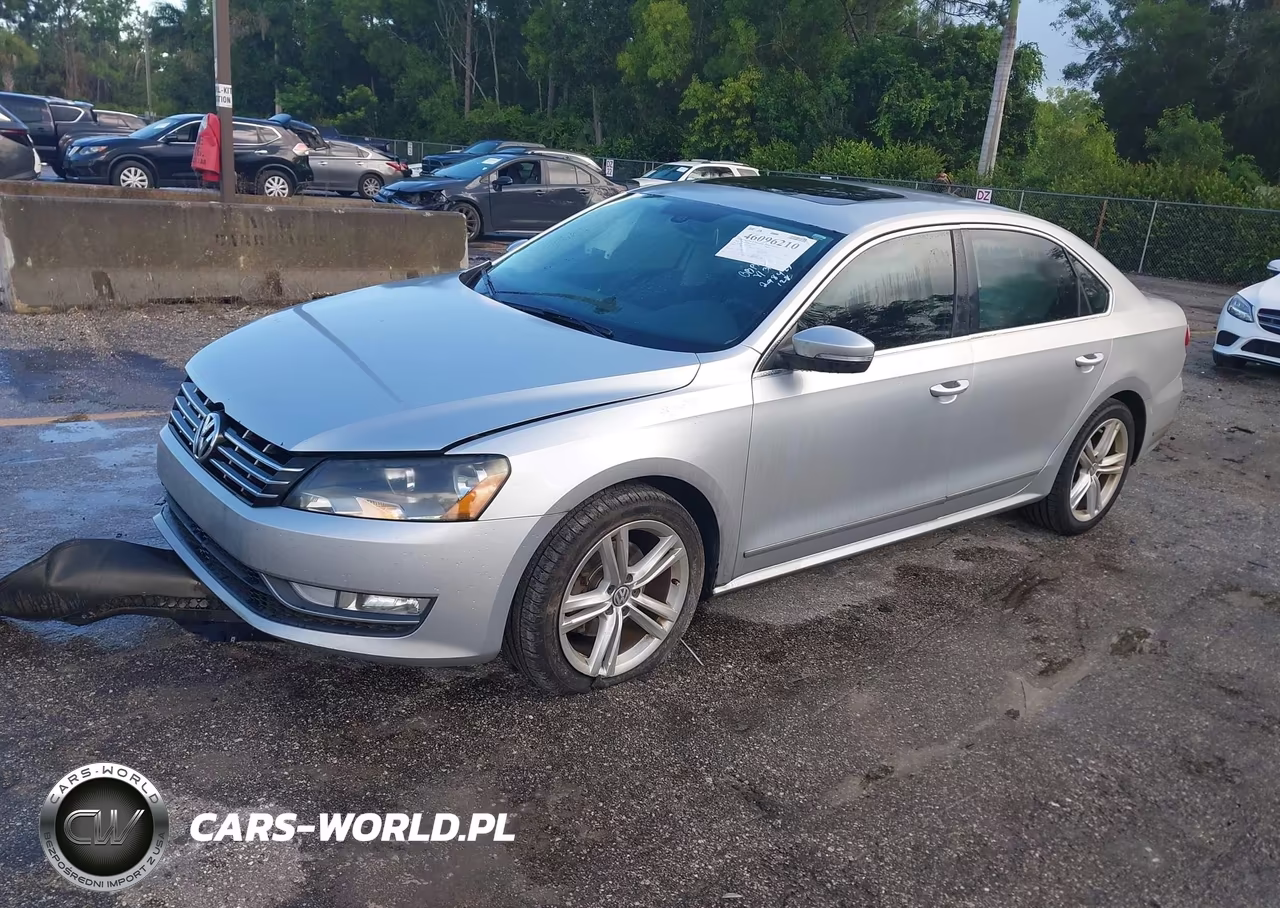 2015 Volkswagen Passat 2.0L Tdi Sel Premium VIN:1VWCV7A31FC003512 - 2