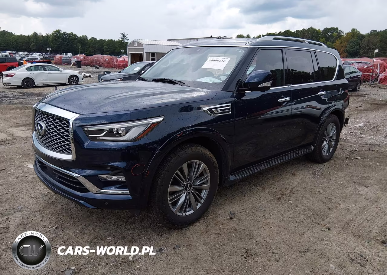 2021 Infiniti Qx80 Luxe Awd VIN:JN8AZ2AE0M9272229 - 2