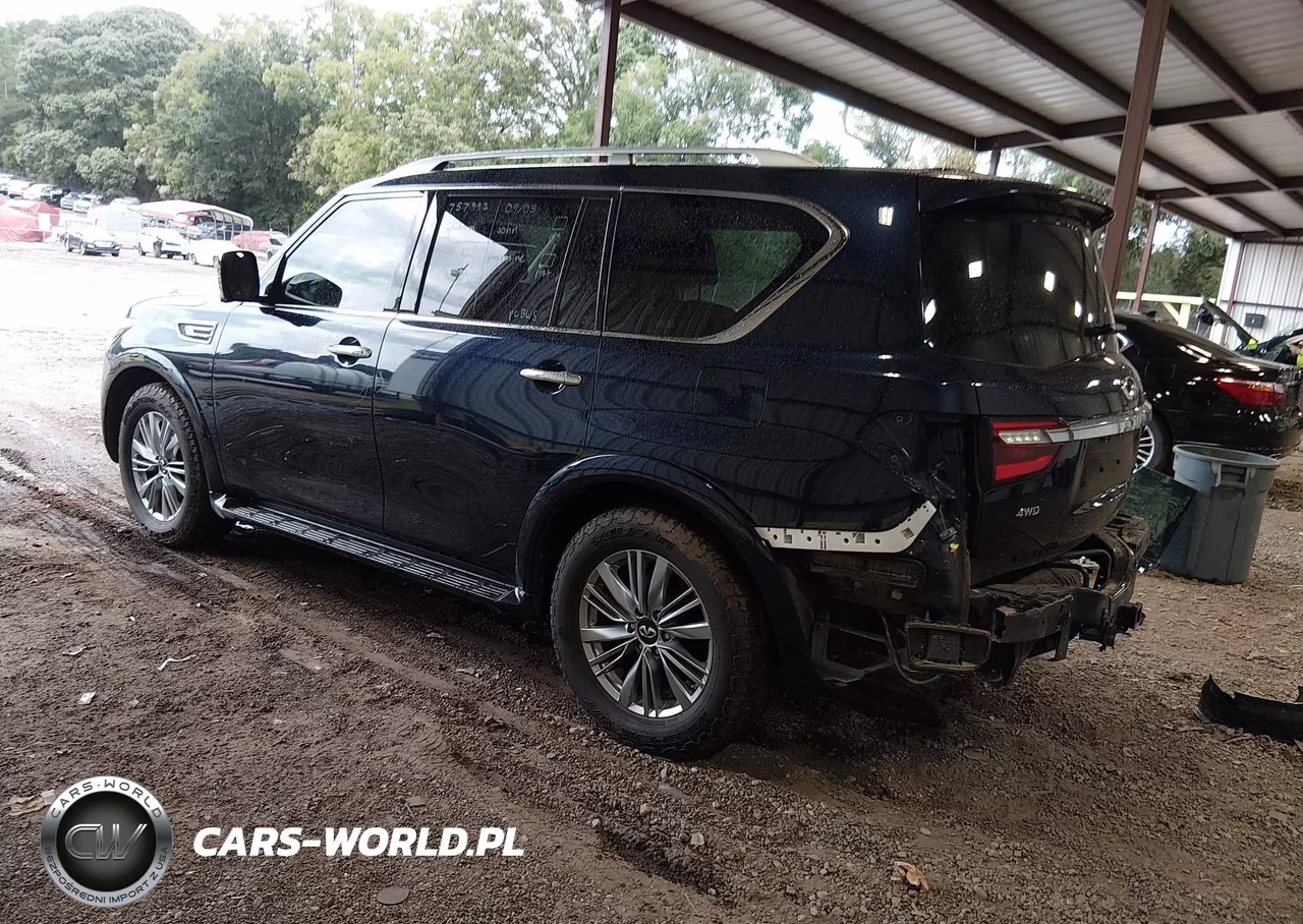2021 Infiniti Qx80 Luxe Awd VIN:JN8AZ2AE0M9272229 - 3
