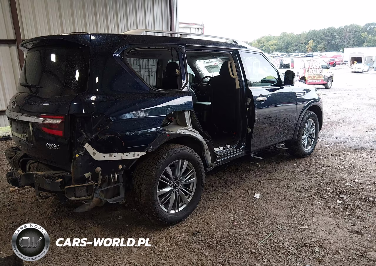 2021 Infiniti Qx80 Luxe Awd VIN:JN8AZ2AE0M9272229 - 4