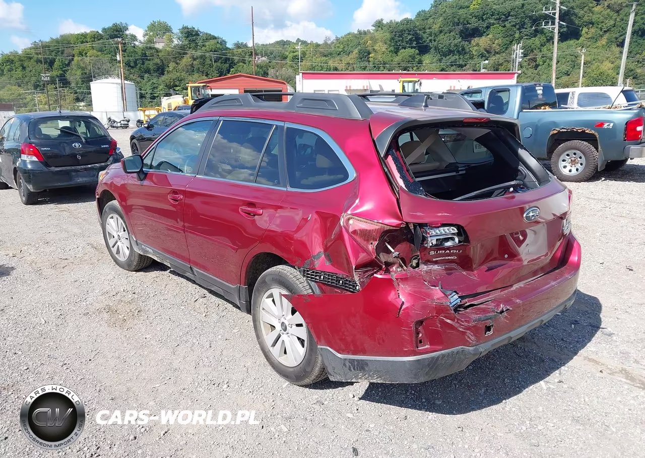 2017 Subaru Outback 2.5I Premium VIN:4S4BSACC8H3265320 - 3