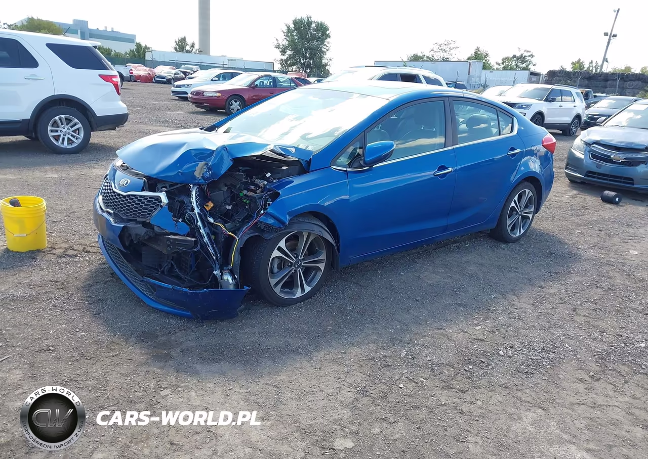 2015 Kia Forte Ex VIN:KNAFZ4A81F5300201 - 2
