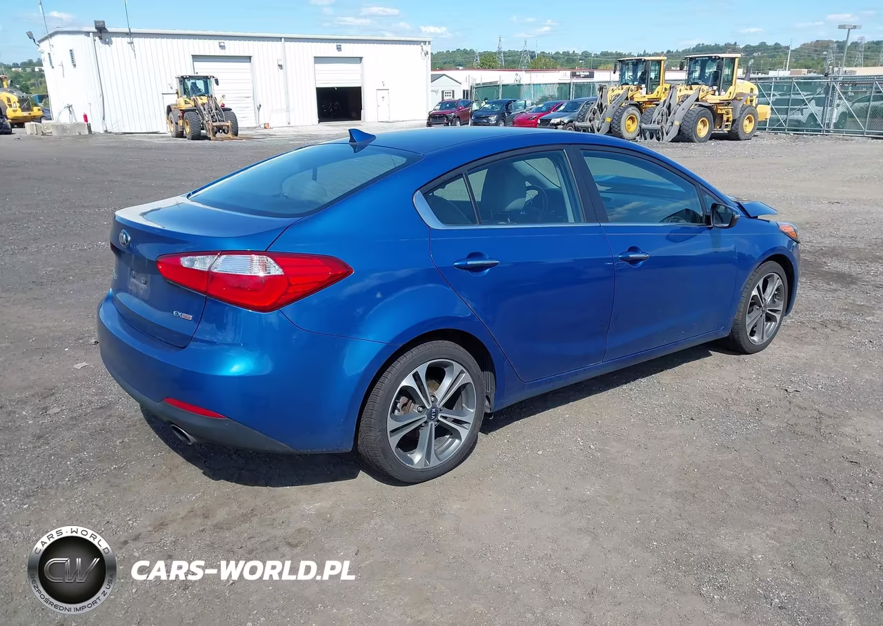 2015 Kia Forte Ex VIN:KNAFZ4A81F5300201 - 4